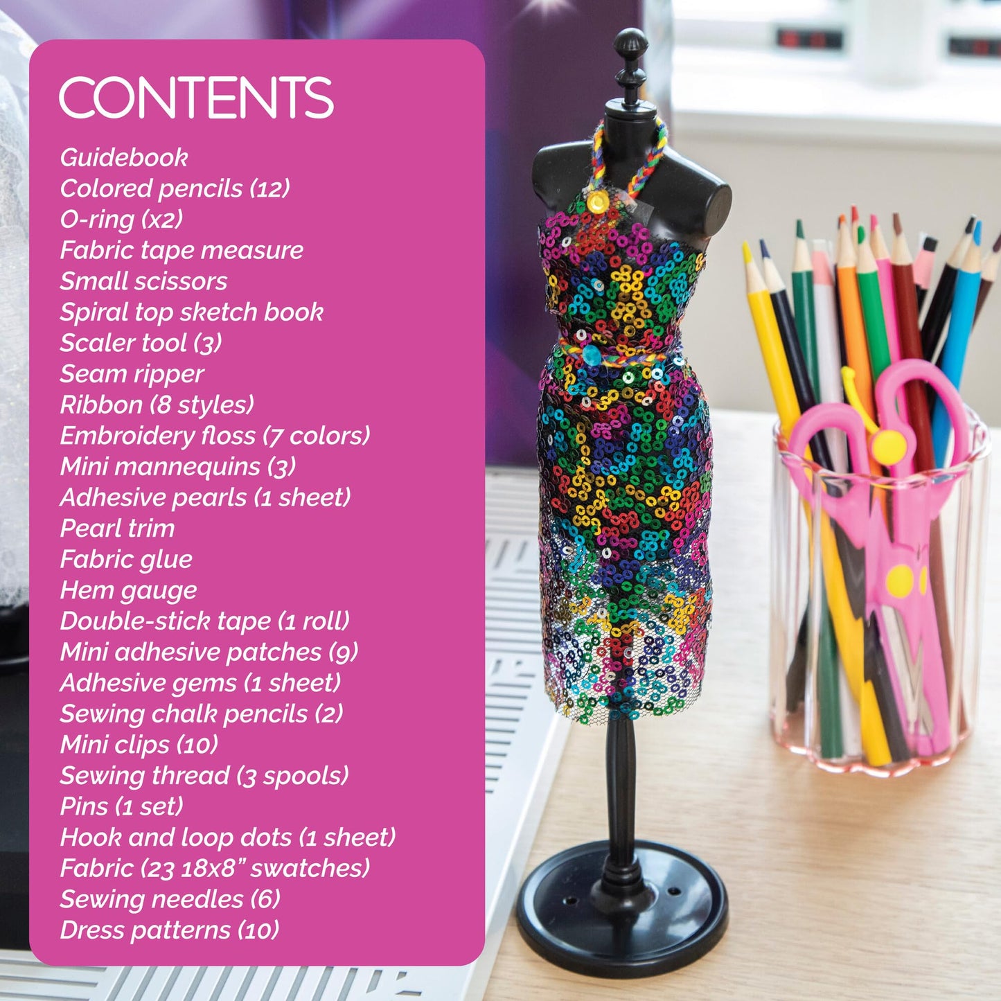 MindWare Run The Runway Fashion Design Kit for 8 Year Olds and Up