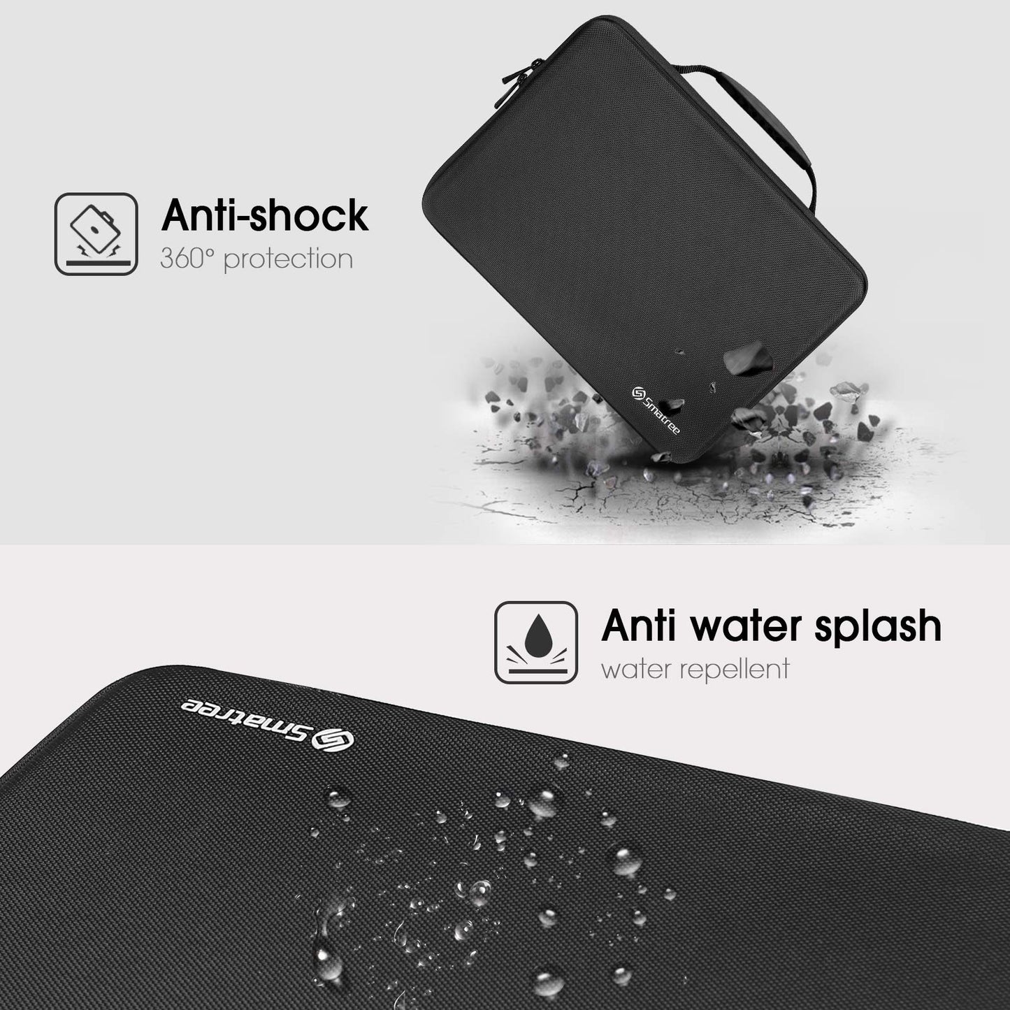 Smatree Laptop Hard Carrying Case for 16.2inch MacBook Pro M4 2024/2023/2021,11 inch iPad Pro M5 2025/iPad A16 2025/iPadAir M3 2025/iPadAir M2 2024/iPadPro M4 2024(No Key Board),16inch MacBookPro 2019