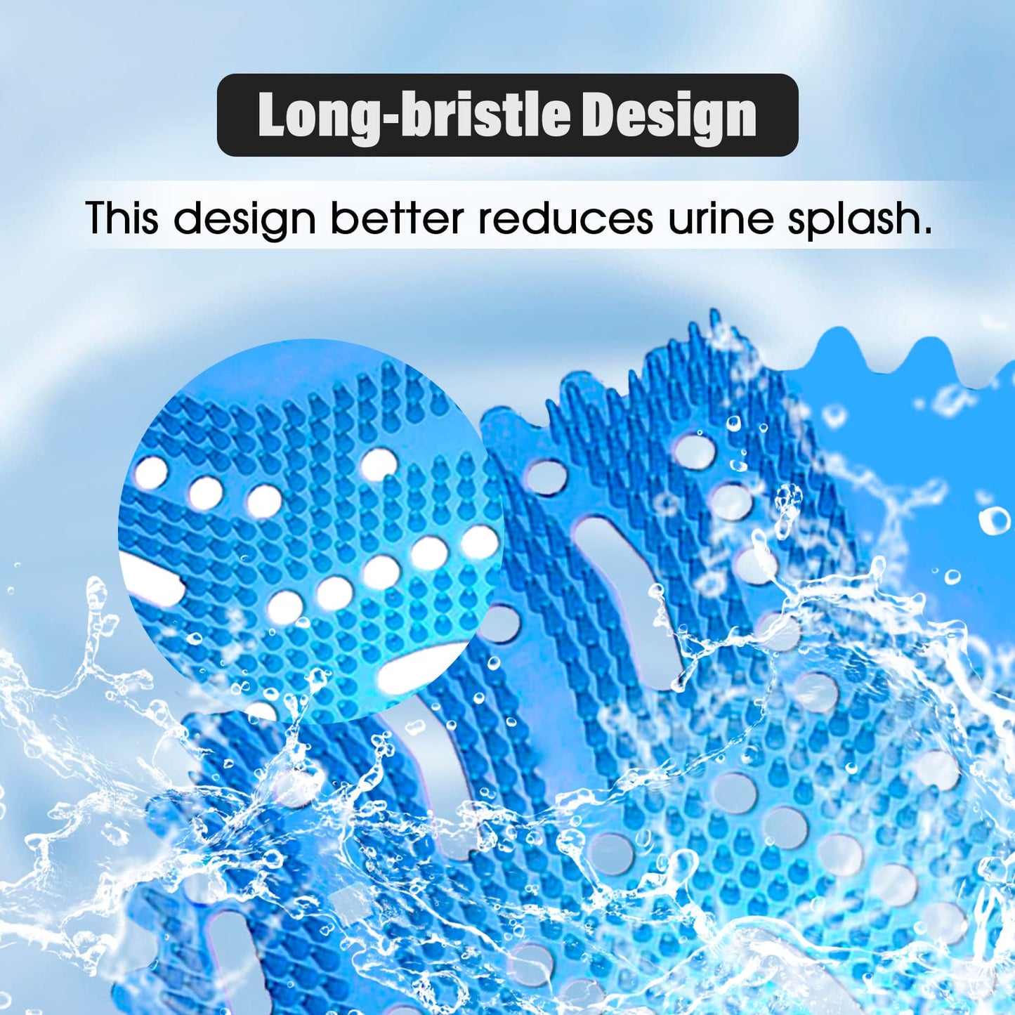 Urinal Screen Deodorizer, 24 Packs Urinal Cakes Bulk Scented Anti-Splash Urinal Mats Deodorizer Fresh Pads for Toilet Bathroom Restaurants Offices Schools Hotels (Ocean Breeze/Lemon/Orange)