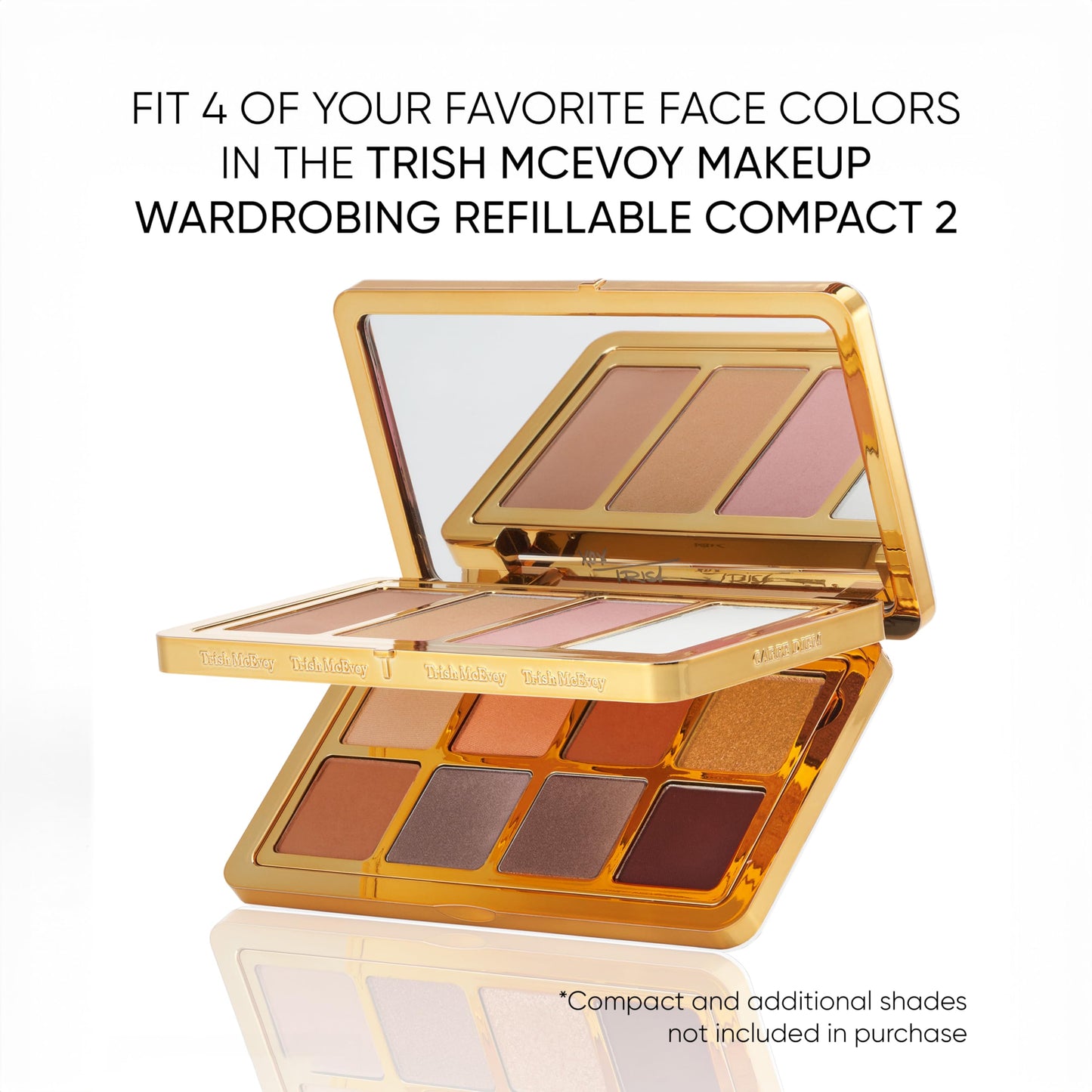 Trish McEvoy Dual Resort Bronzer Refill, 0.18 oz / 5.1 g