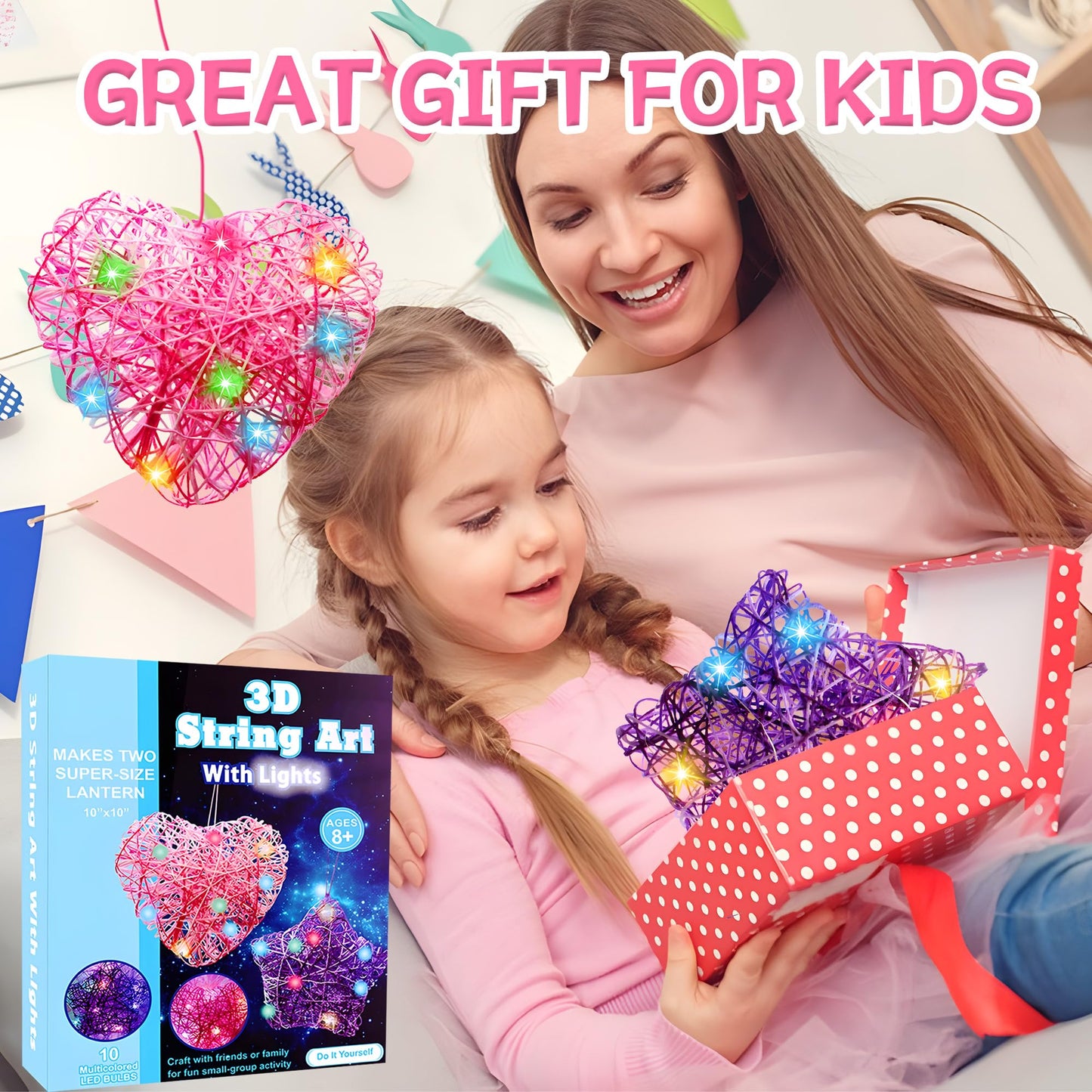 ROHSCE Create a DIY String Art Star Lantern - Projects for Kids