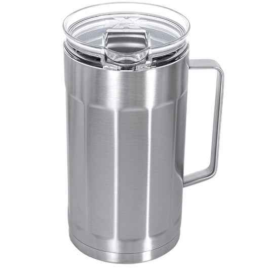 XPAC 84-Ounce (2.5L) Sweat-Free Beverage/Water Pitcher with Lid, Stainless Steel, Vacuum Insulated, Keeps Drinks Cold For Hours
