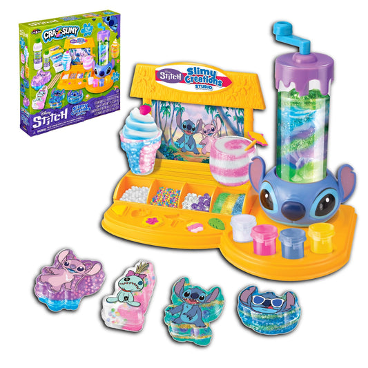 CRA-Z-Slimy Disney Stitch Slimy Creations Studio Make Your own Slime with Stitch containers