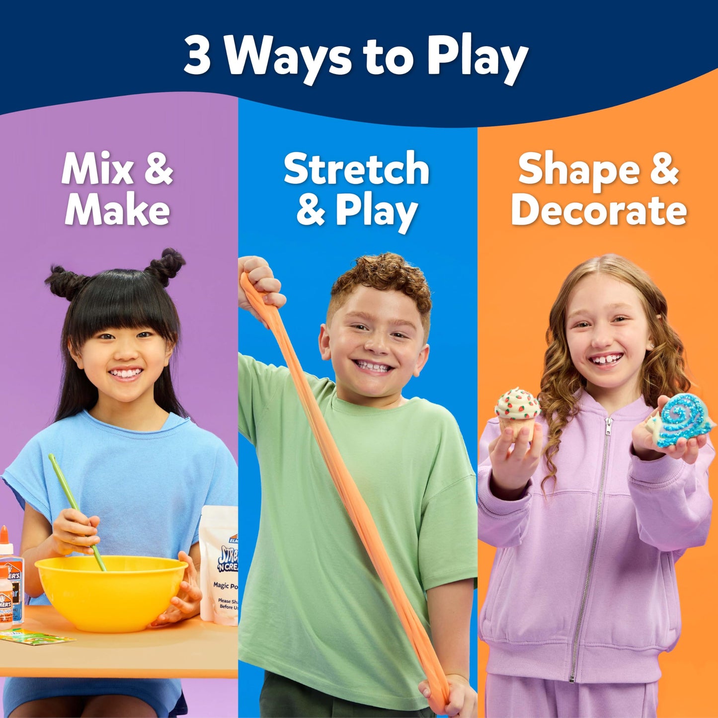 Elmer's Stretch 'N Create Dough Kit, Assorted
