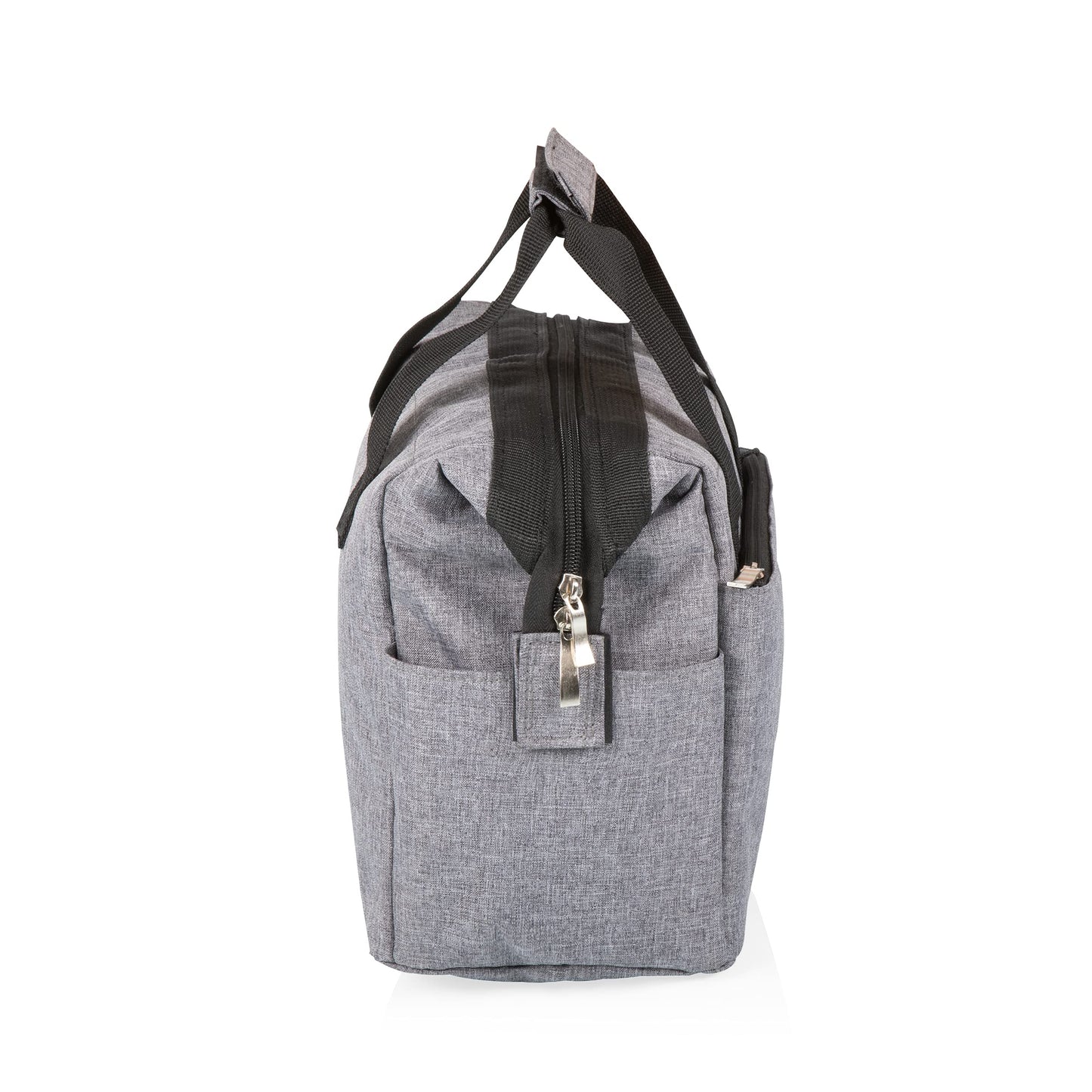 PICNIC TIME Disney Winnie the Pooh On The Go Lunch Bag, Soft Cooler Lunch Box, Insulated Lunch Bag, (Heathered Gray)