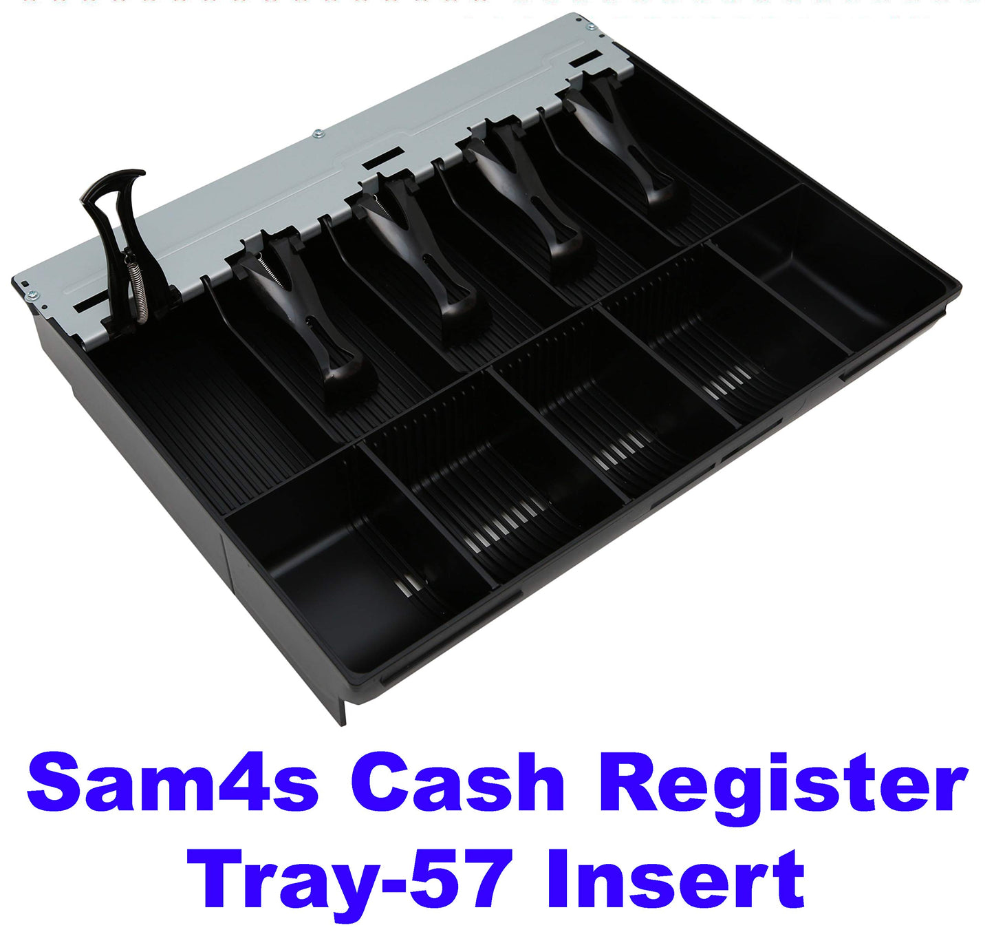SAM4S Cash Drawer Insert Money Tray 57, 5 Bills and 5 Coins, Compatible with Sam4s ER-5200, ER-5240, ER-5215, ER-380, ER-350, ER-520, ER-530, ER-650, ER-900 Series, SPS-300 Series