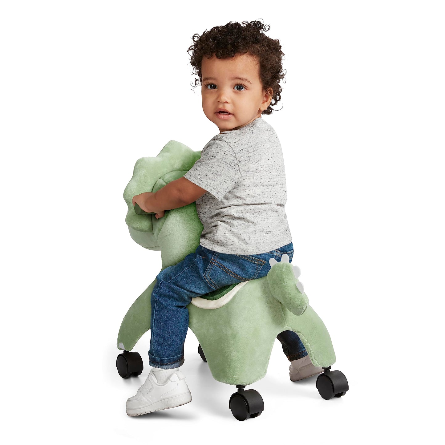 Toddler Toys 2-3, Baby Toys for Kids, One Year Old Girl Birthday Gifts and 1 Year Old Boy Gifts, Radio Flyer Dash The Rolling Dinosaur, for Ages 1-3 Years, Green