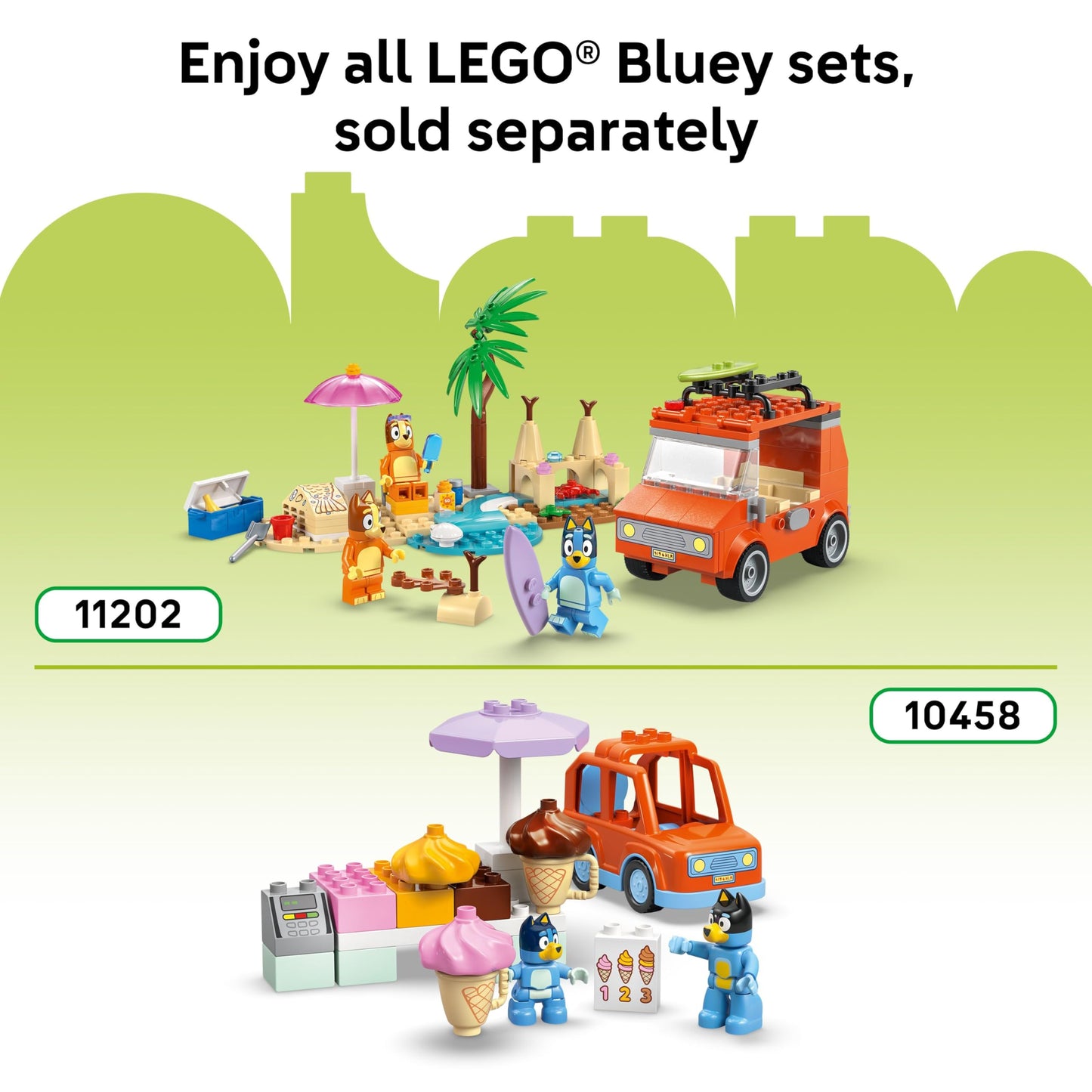 LEGO DUPLO Bluey: Bluey’s Family House with Memory Game - Toddler Sensory Toys for Boys & Girls, Ages 3+ - Building Blocks Playset W/ Bluey Figures - Gift for Birthday - 10459