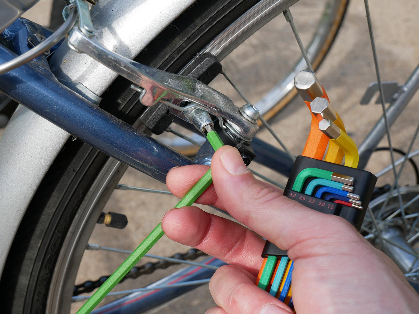 Wiha 13 Piece Ball End Color Coded Hex L-Key Set - Inch
