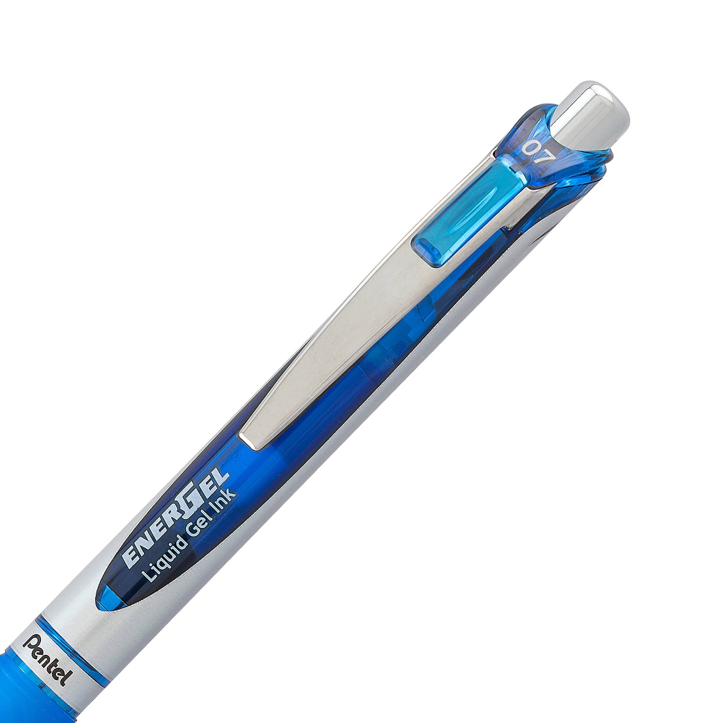 Pentel EnerGel RTX Retractable Liquid Gel Pen Canister, 0.7mm, Medium Line Blue Ink, (BL77PC36C) (Pack of 1, 36 Count Total)