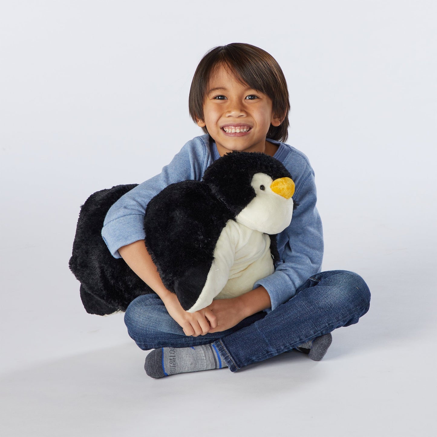 Pillow Pets Signature Stuffed Animal Plush Toy 18", Playful Penguin
