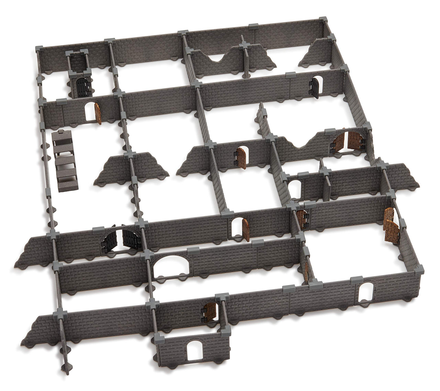 Rogue Dungeon Set - Mini Dungeon Castle Cavern DND Terrain for Tabletop RPGs, Dungeons & Dragons, Pathfinder, War Gaming, and More! by DCD (100+pcs, 3.5sqft, 16rooms)