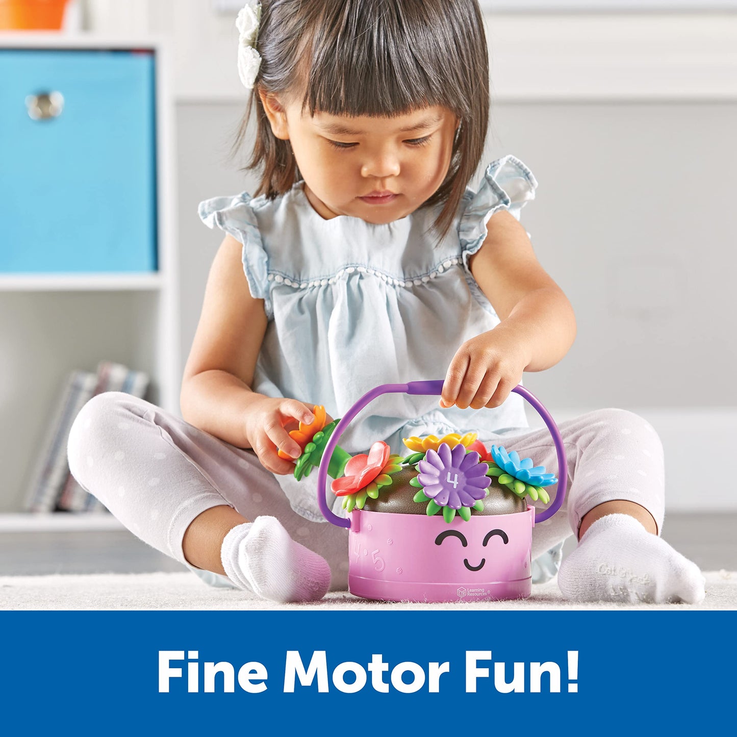 Learning Resources Fine Motor Flowers, Multicolor