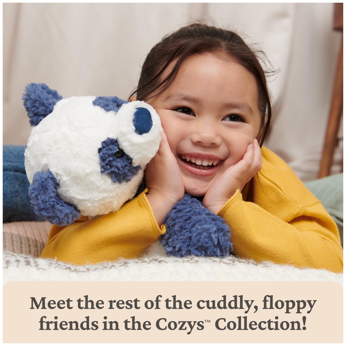 GUND Cozys Collection Kitten Plush, Cat Stuffed Animal for Ages 0 and Up, Purple, 10"