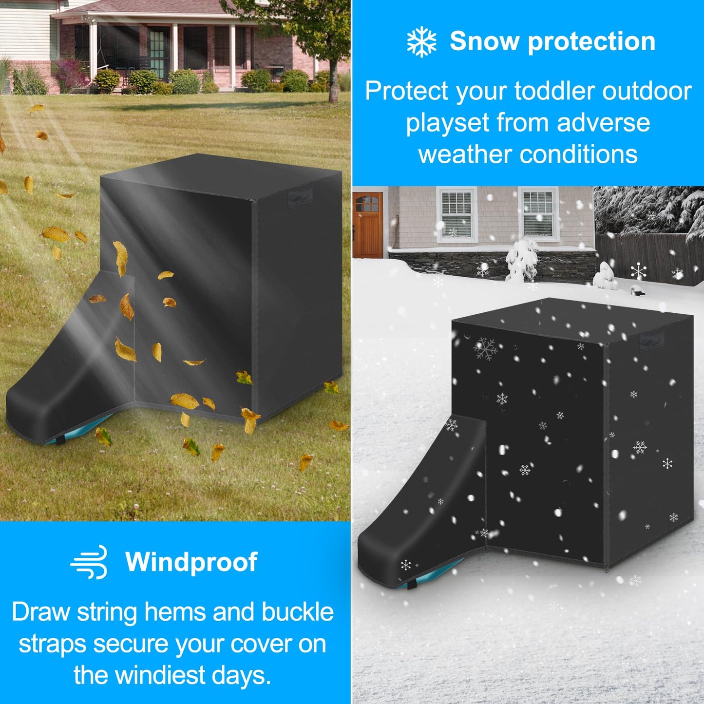 Heavy-Duty Oxford Fabric Cover for Step2 Woodland Climber II Playset – Weatherproof, UV-Resistant, Fits Outdoor Playground Climber & Slide