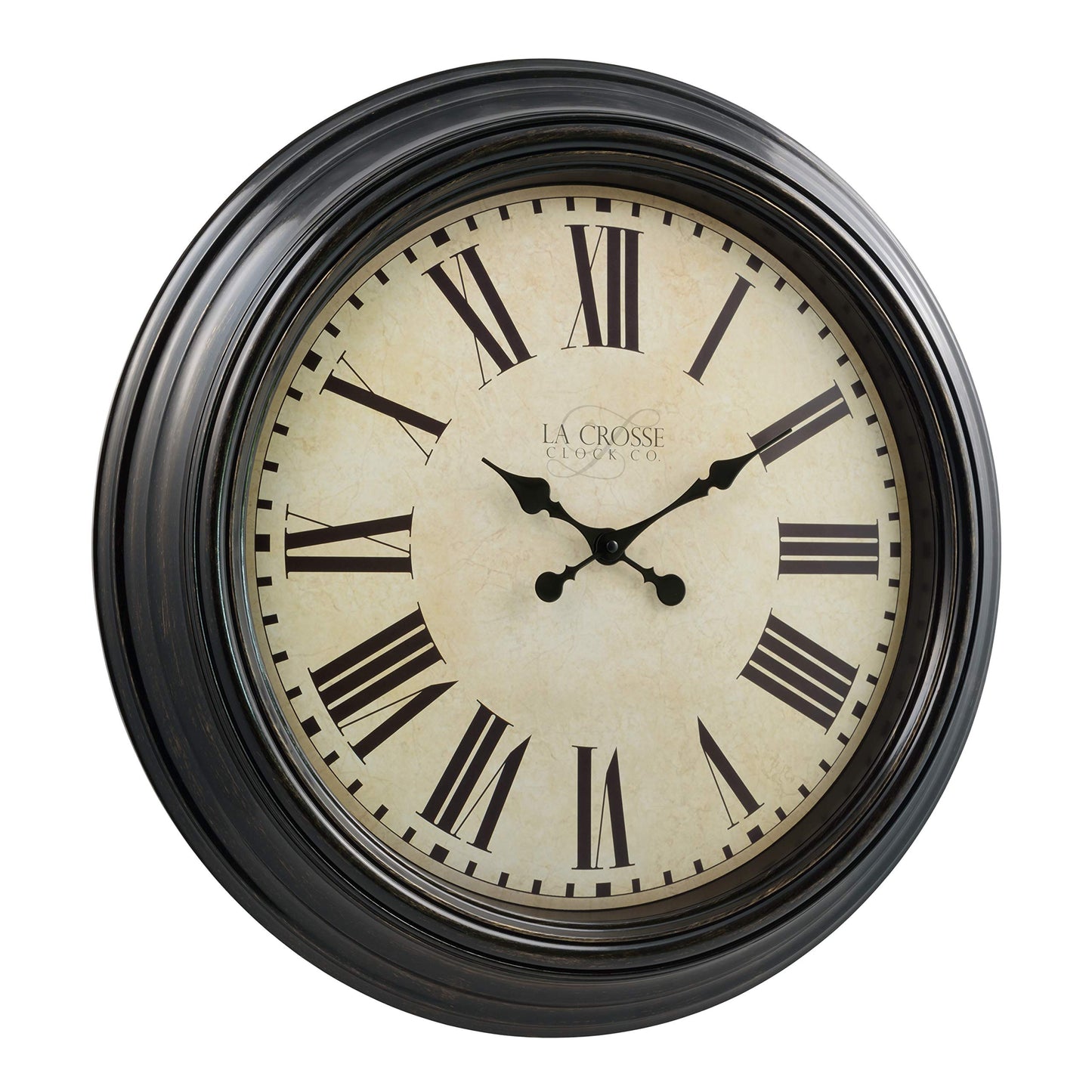 La Crosse Clock 404-2658 23-Inch Maxwell Quartz Wall Clock