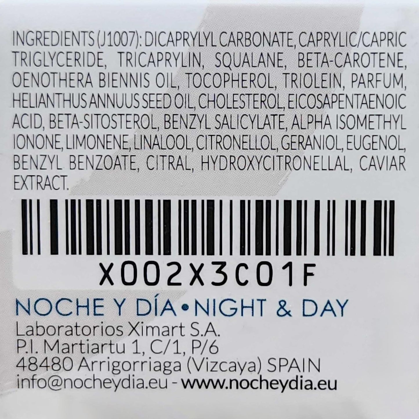 Noche Y Dia Caviar Firming Oil - Anti Aging Face Serum with Vitamin E - Firm & Lift Skin - Targets Fine Lines & Wrinkles - 20mL (.67 fl oz)