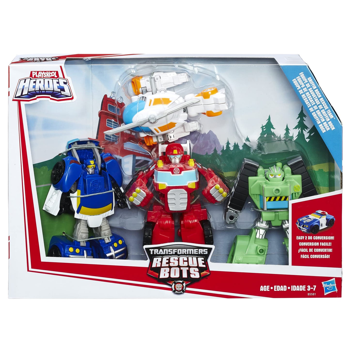 Transformers Rescue Bots Griffin Rock Rescue Team