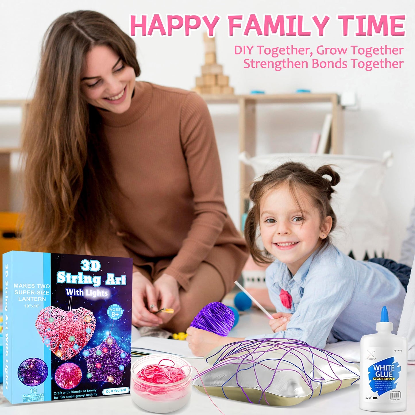 ROHSCE Create a DIY String Art Star Lantern - Projects for Kids