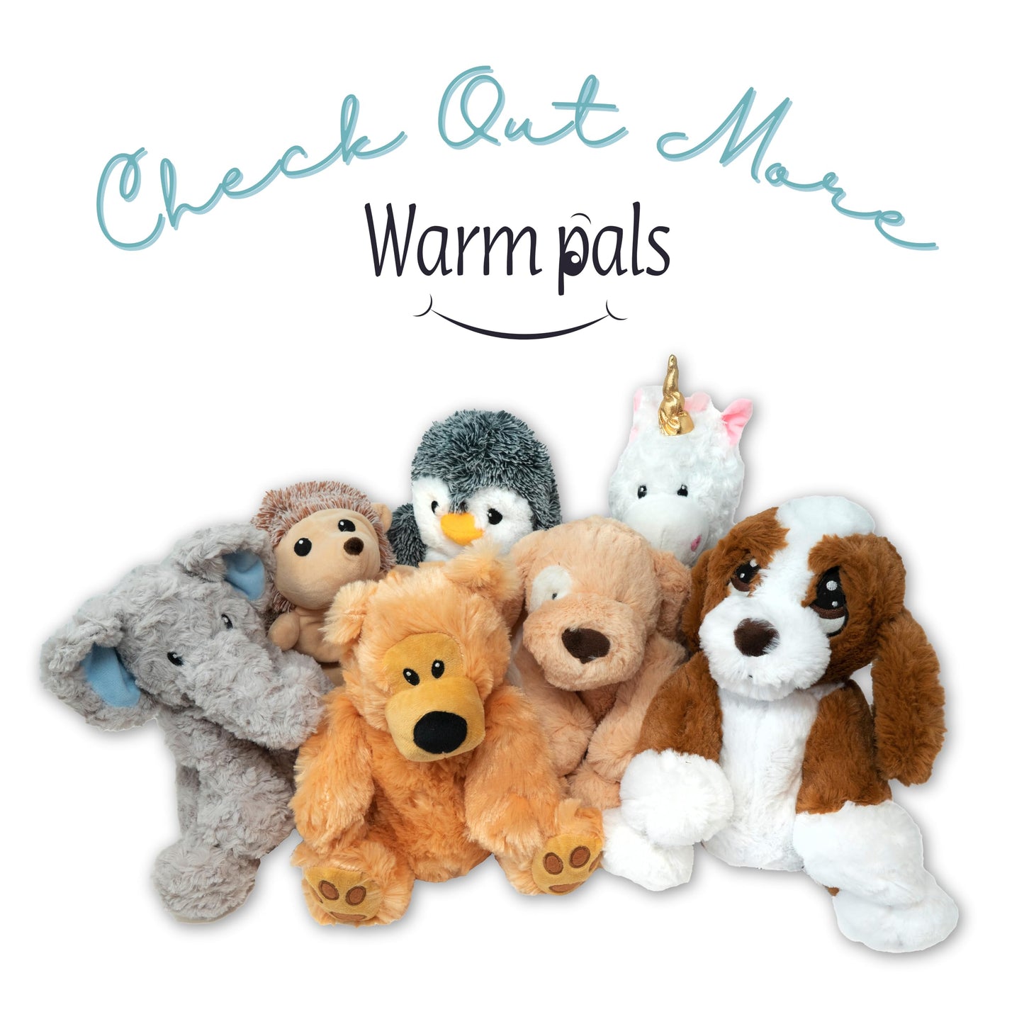 Warm Pals - Princess Pink Unicorn - Cozy Microwavable Lavender Scented Plush Toys - Heated Stuffed Animal - Heatable Coolable Bedtime Comfort Plushie