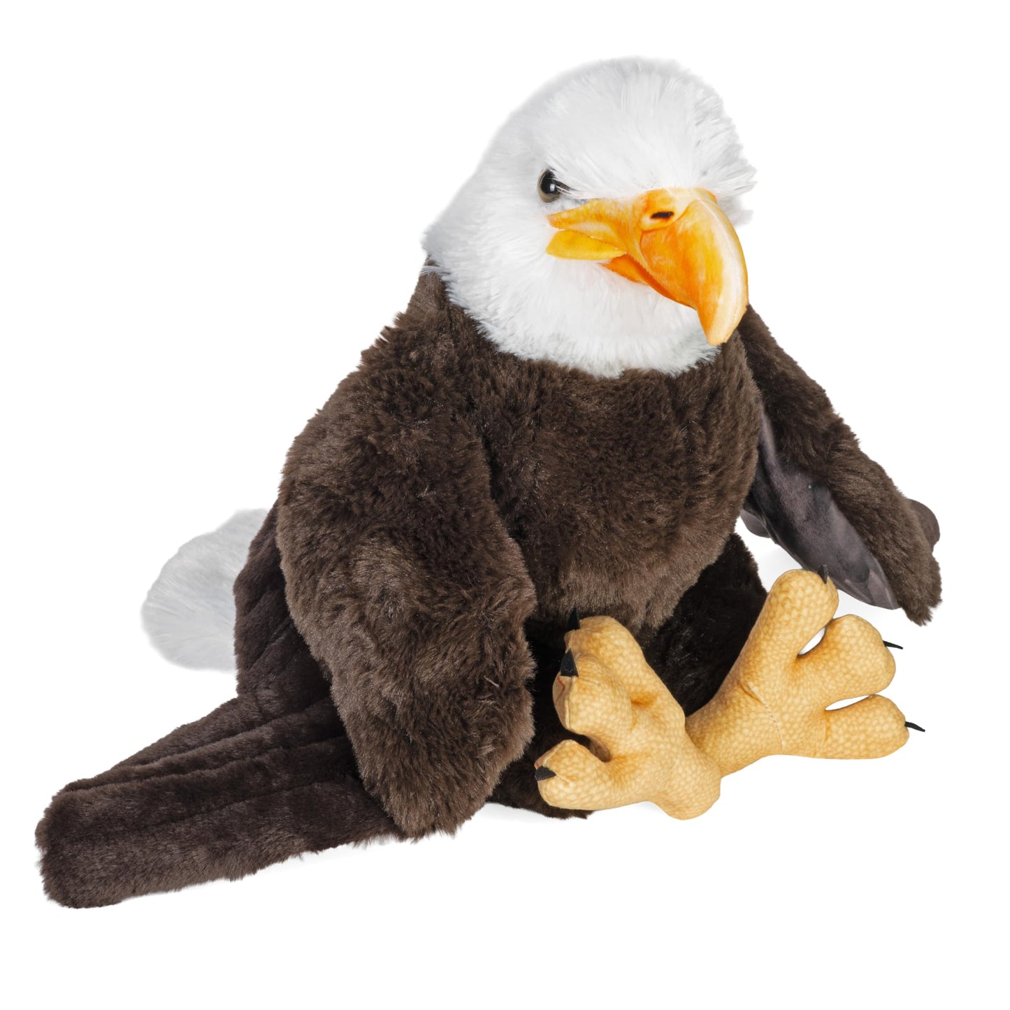 Wild Republic Artist Collection, Bald Eagle, Gift for Kids, 15 inches, Plush Toy, Fill is Spun Recycled Water Bottles