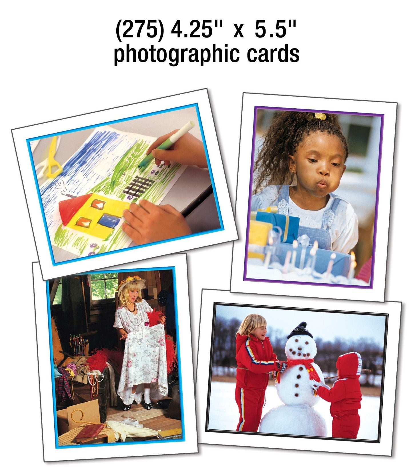 Key Education Nouns, Verbs, and Adjectives Photographic Learning Cards, 275 Vocabulary Flash Cards, Parts of Speech Picture Games, Learning Resources for Preschool, ESL, and Special Needs