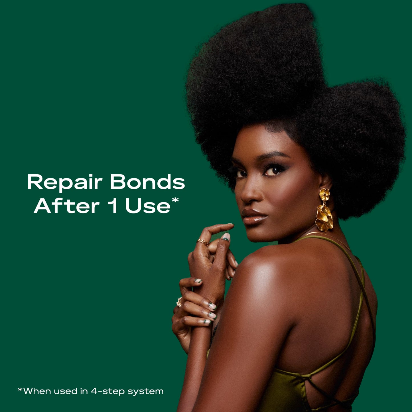 SheaMoisture Bond Repair Shampoo, Conditioner, Leave-In, & Oil Alma Oil 4 Pk to Strengthen Hair with Restorative HydroPlex Infusion