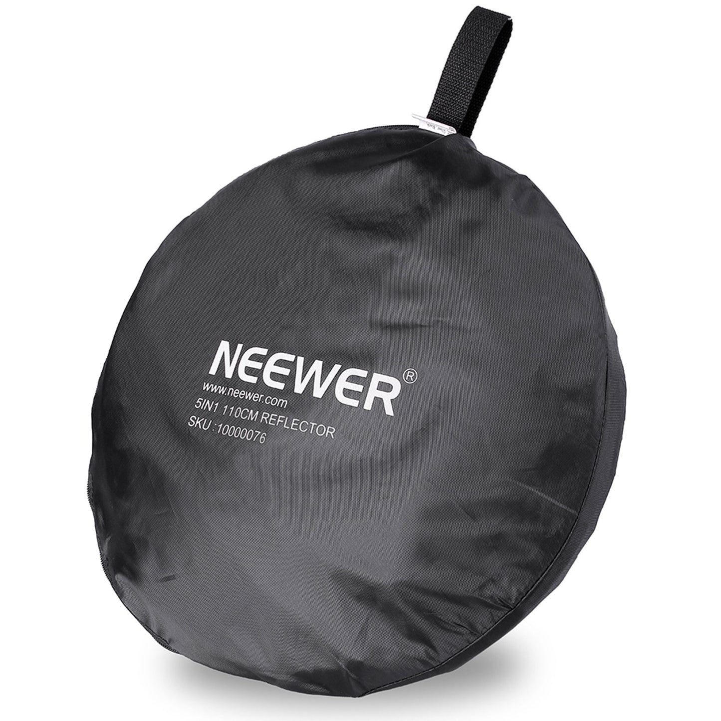 NEEWER 43 Inch/110 Centimeter Light Reflector Diffuser 5 in 1 Collapsible Multi Disc with Bag - Translucent, Silver, Gold, White, and Black for Studio Photography Lighting Outdoor