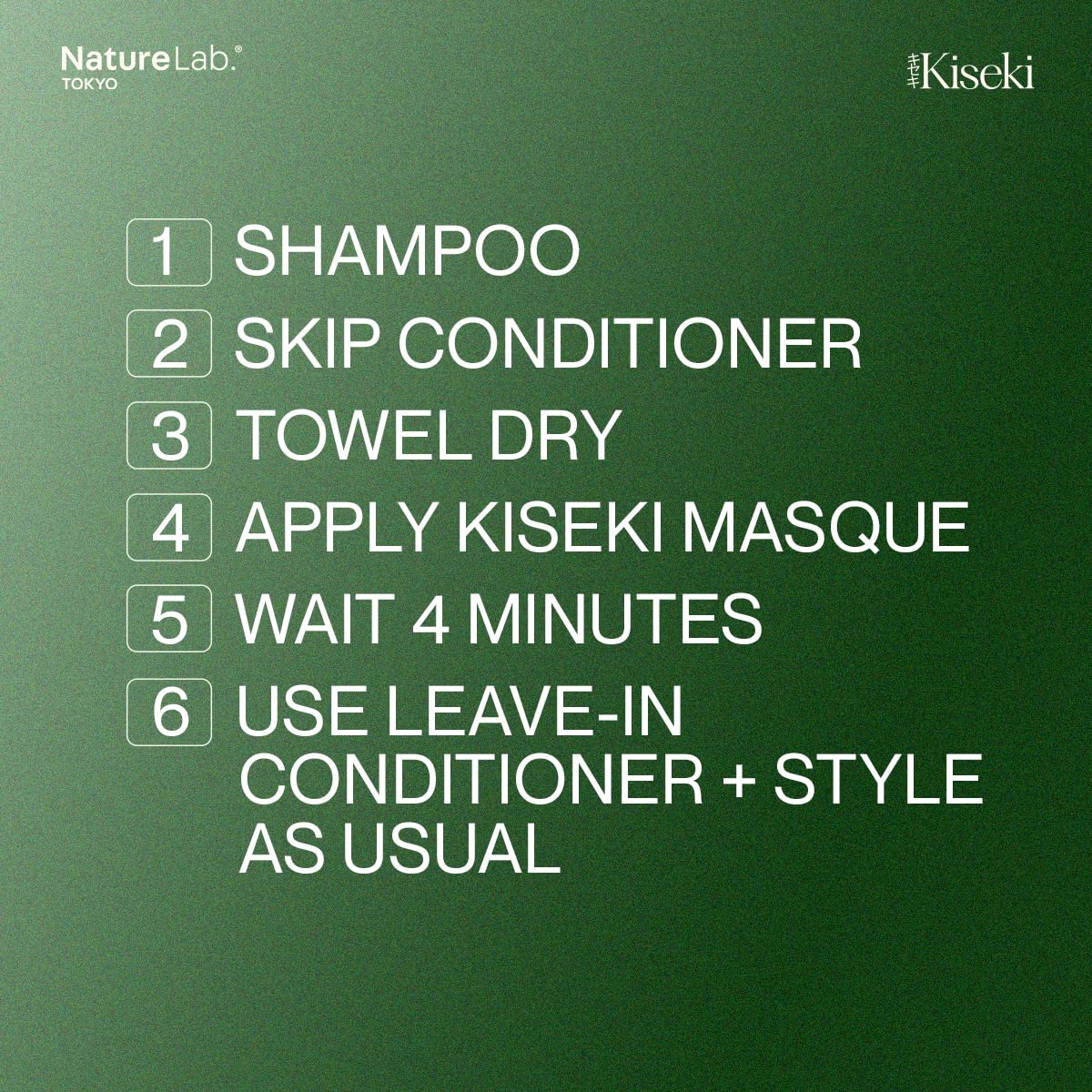 NATURELAB. TOKYO Kiseki Molecular Repair Leave-In Hair Masque: Restores Damaged Hair with Plant Peptide Complex, Repairs Heat & Chemical Damage, Boosts Strength, Smoothness & Softness, 1.7 Fl Oz