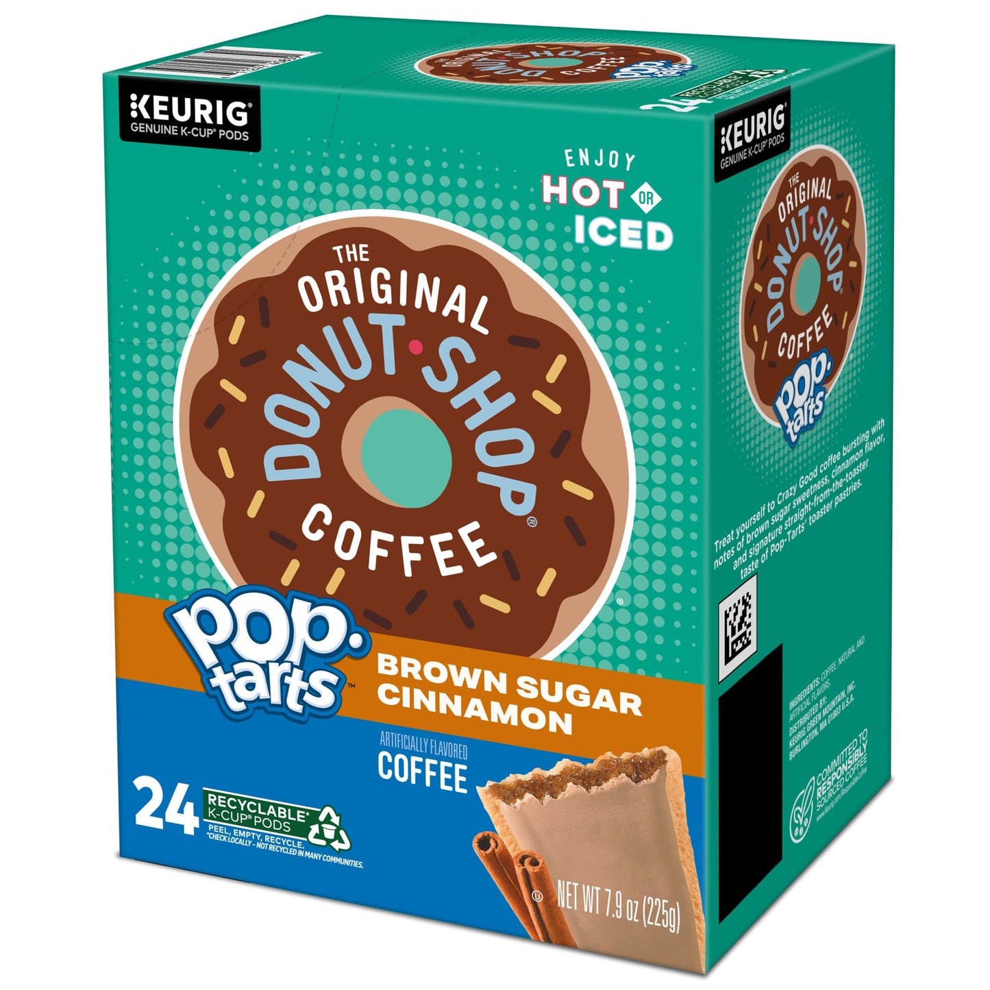 The Original Donut Shop Brown Sugar Cinnamon Pop Tart, 96ct