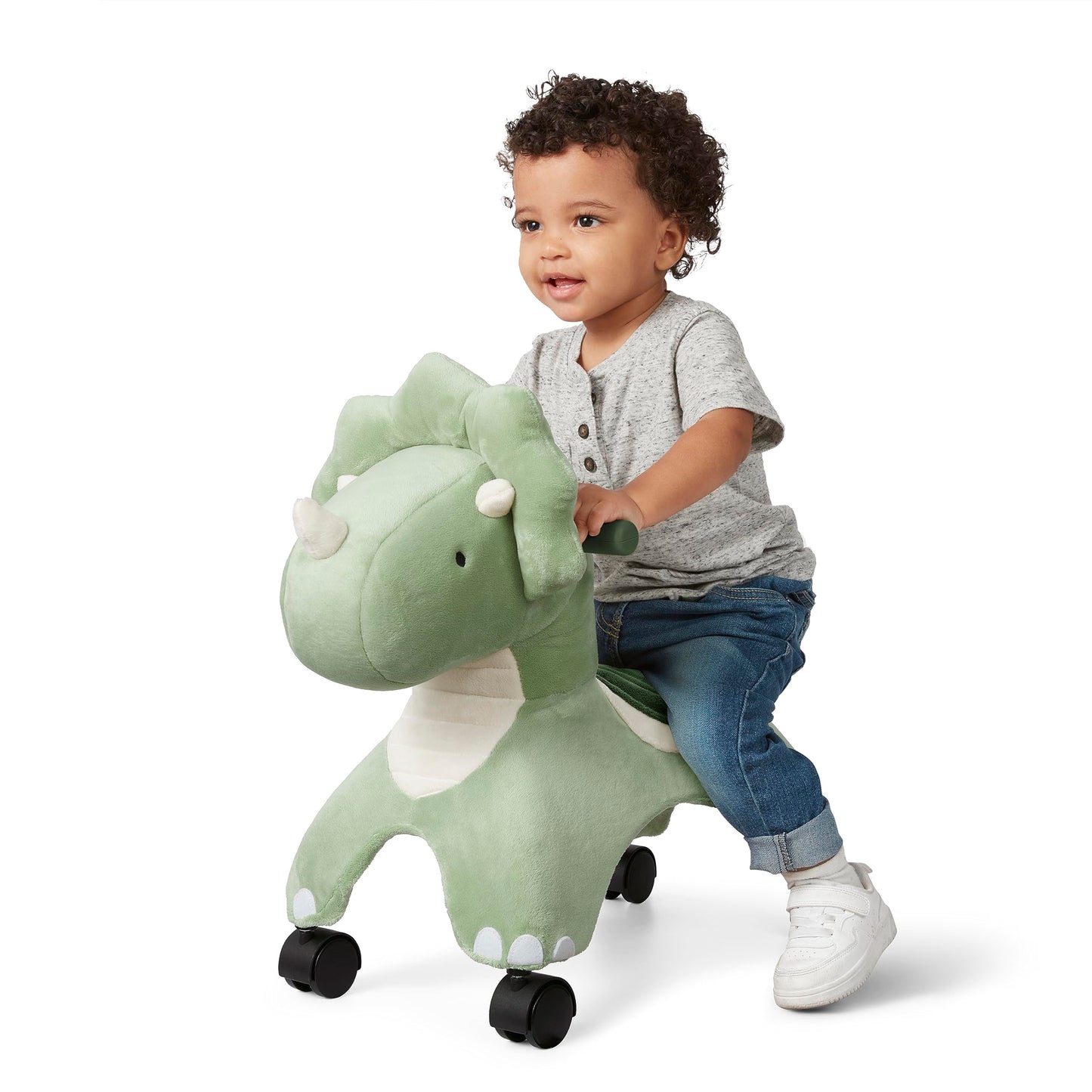 Toddler Toys 2-3, Baby Toys for Kids, One Year Old Girl Birthday Gifts and 1 Year Old Boy Gifts, Radio Flyer Dash The Rolling Dinosaur, for Ages 1-3 Years, Green