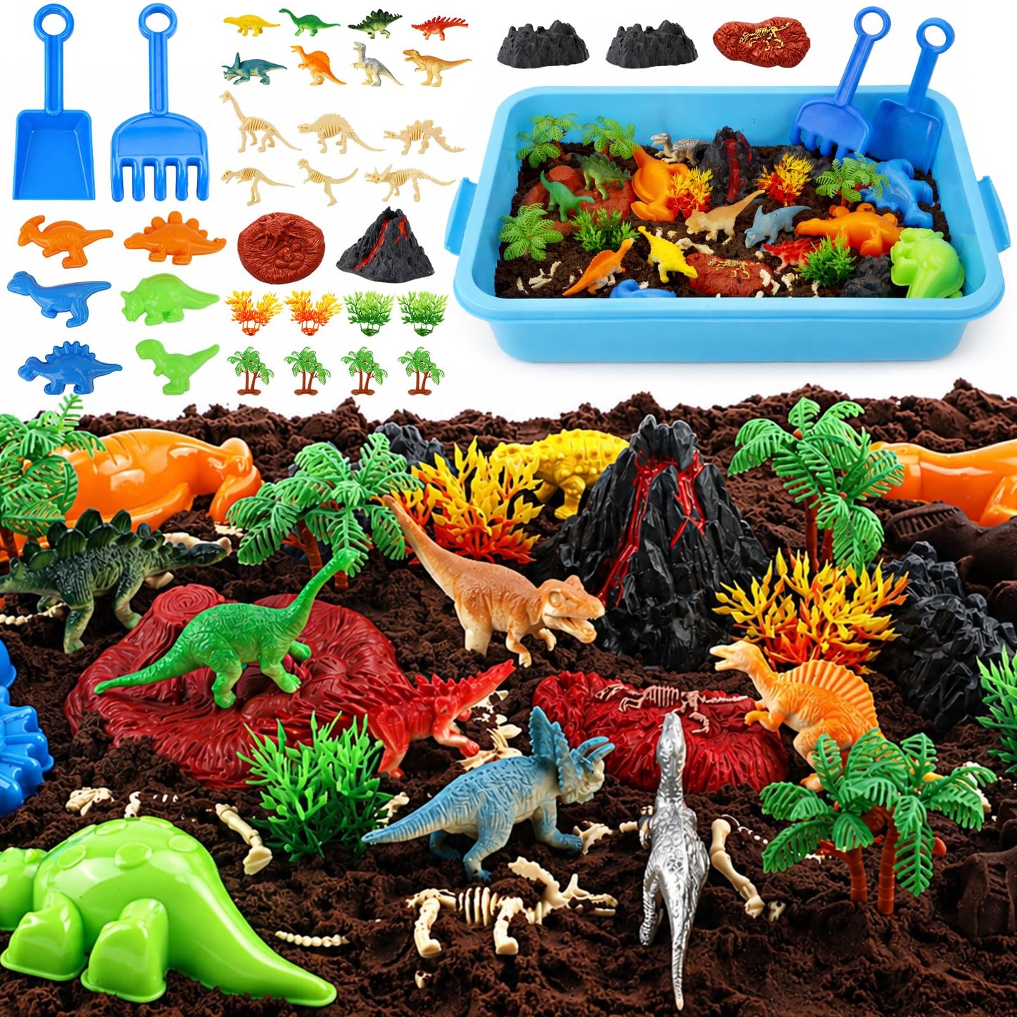 TOY Life Magic Sand Dinosaur Set