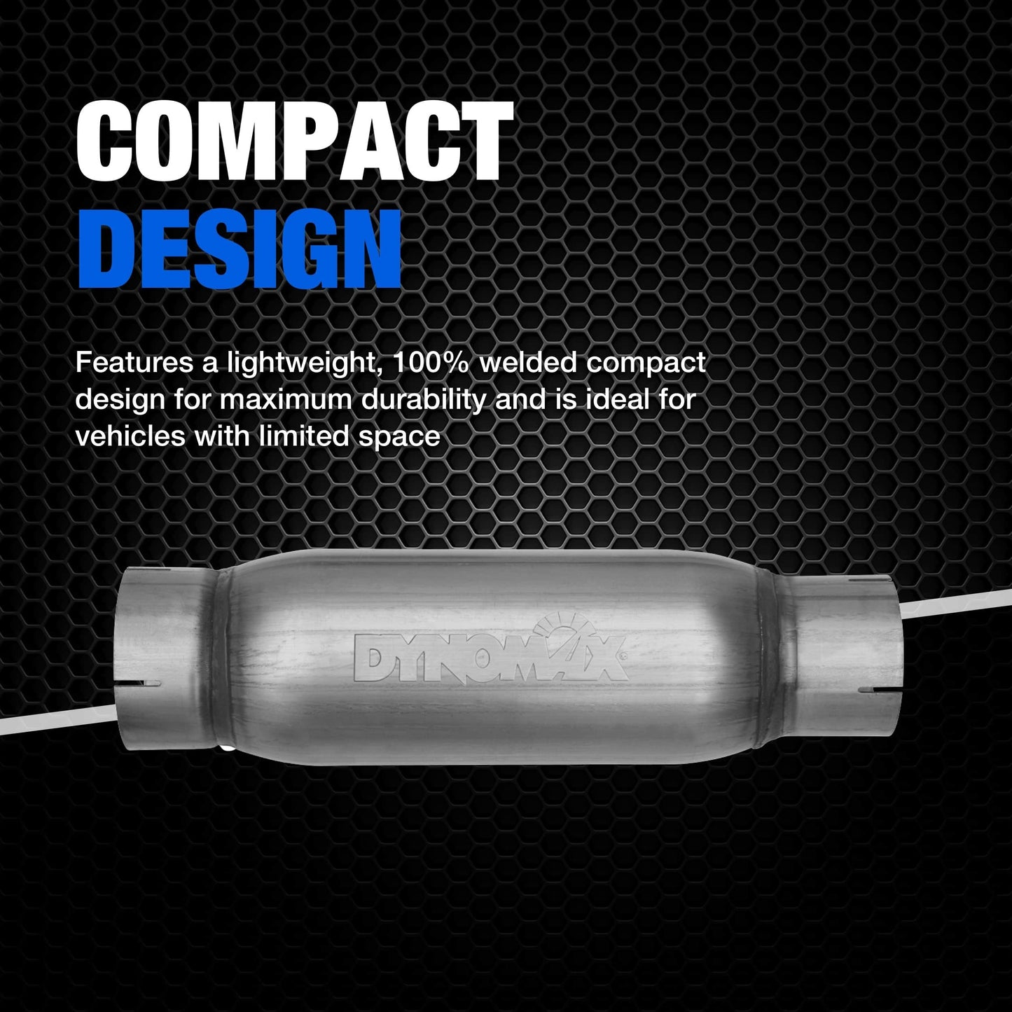 Dynomax Race Bullet 24215 Exhaust Resonator