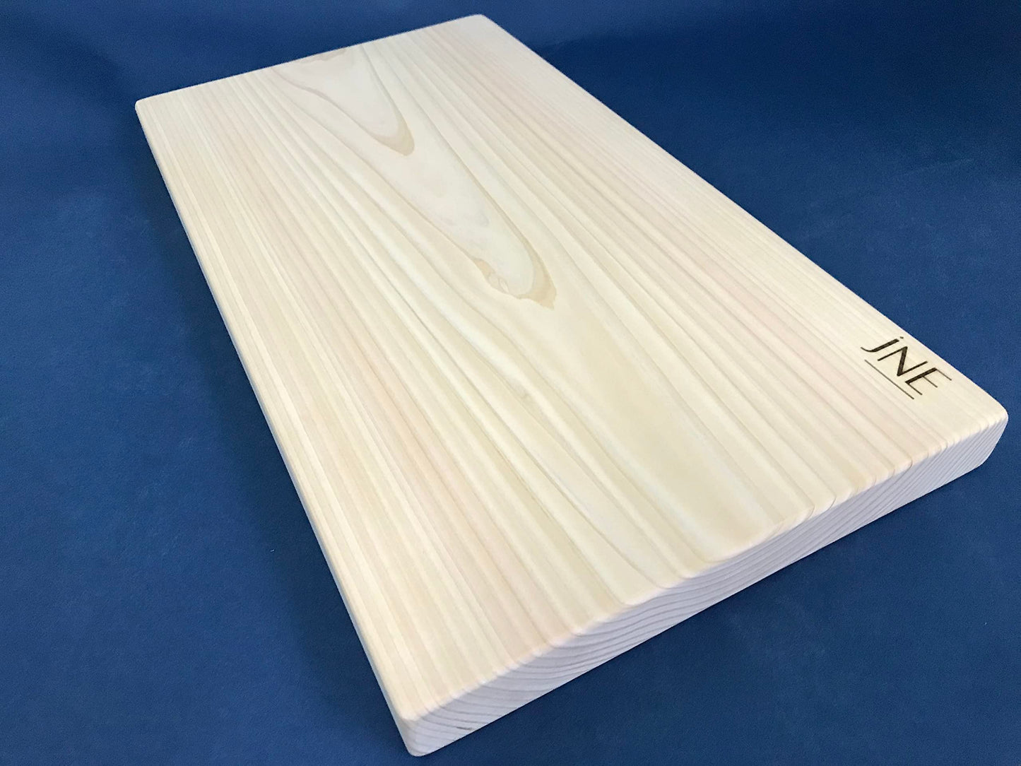 Hinoki Cypress Reversible Wood Cutting Board, 17.3" x 9.5" x1", Chopping Board, Butcher Board, Serving Board, Solid Single Piece, No Joint, No Glue | Holiday Gift