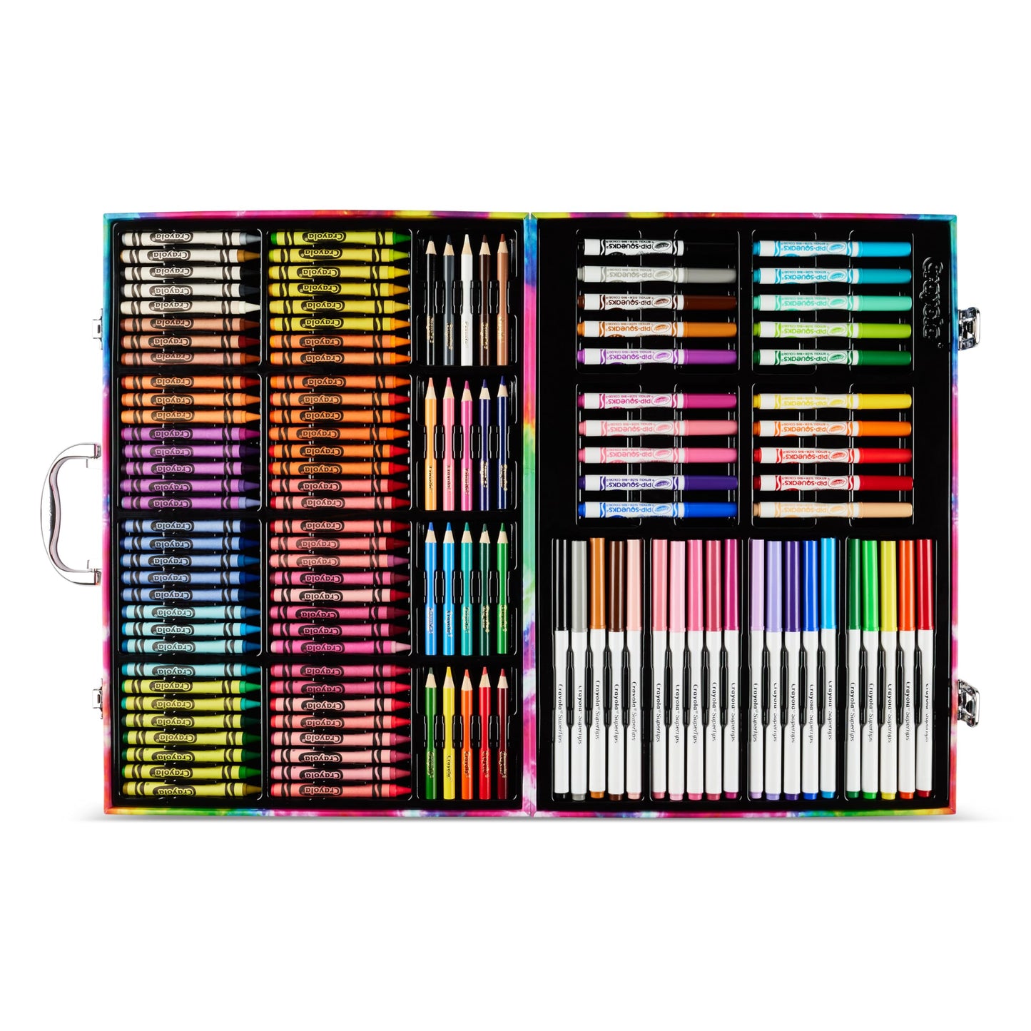 Crayola Inspiration Art Case in Pink, Portable Art & Colouring Supplies, 140Piece, Holiday, Toys, Arts & Crafts, Gift for Kids