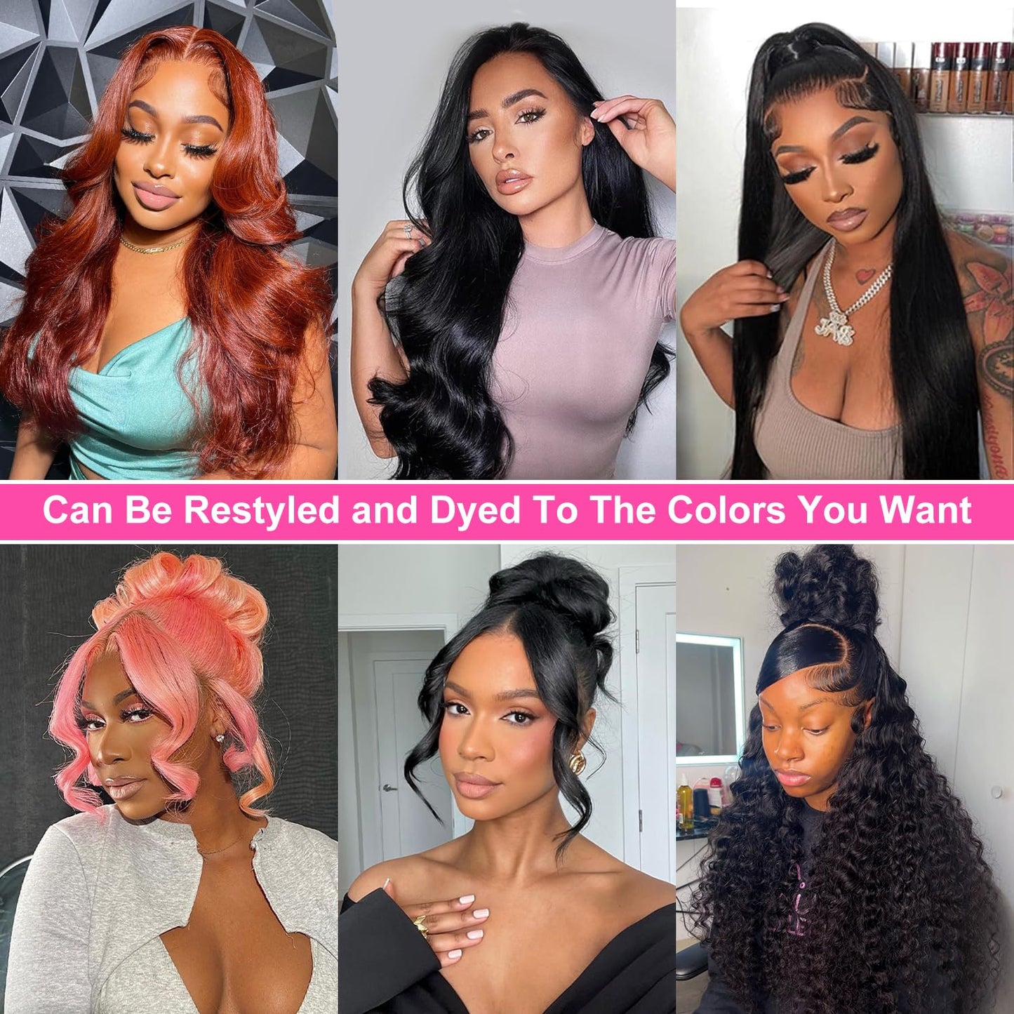 360 Lace Front Wigs Human Hair 360 Body Wave Full Lace Front Wigs Human Hair Pre Plucked With Baby Hair 200% Density HD Transparent Lace Front Human Hair Wigs For Women Natural Color (24 Inch)