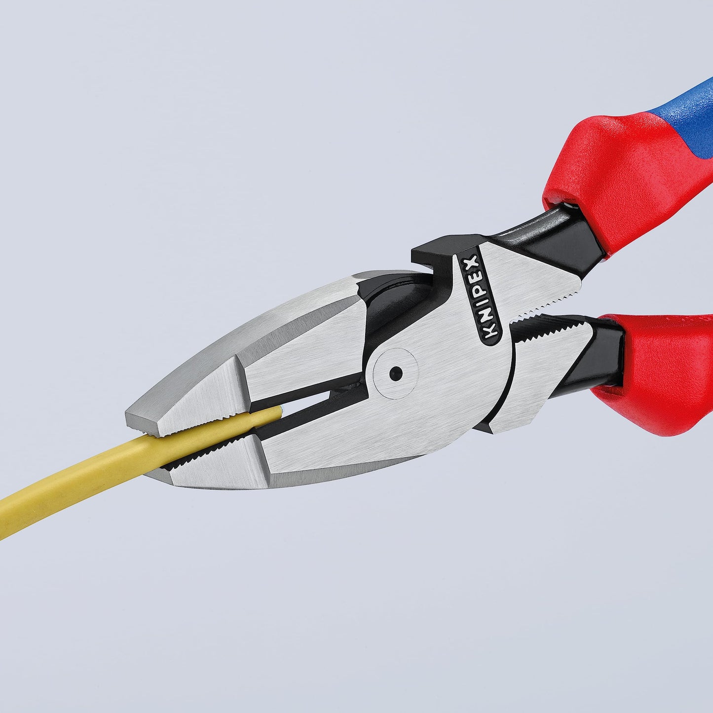 KNIPEX Tools - High Leverage Lineman's, New England Head, Multi-Component (0902240SBA), 9 inches
