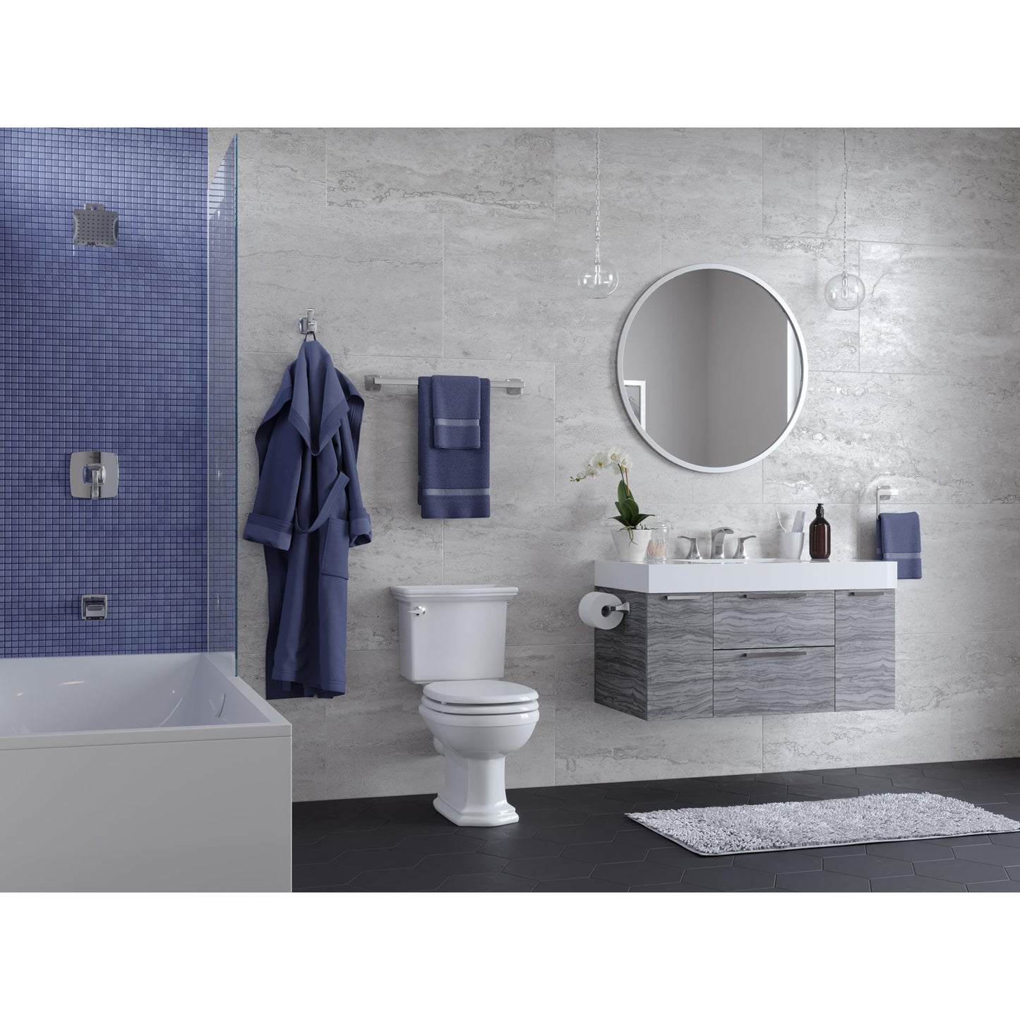 Pfister Venturi Bathroom Sink Faucet, 8-Inch Widespread, 2-Handle, 3-Hole, Polished Chrome Finish, LF049VNCC
