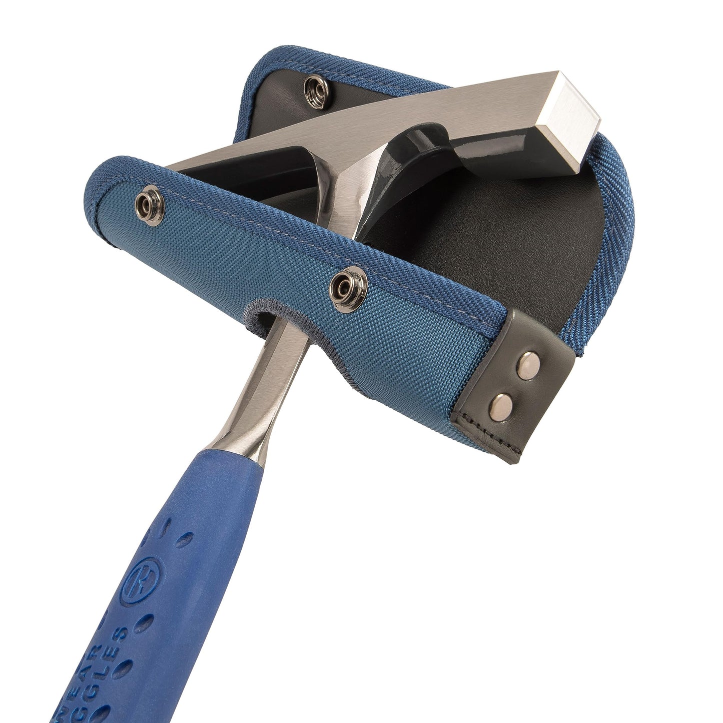 ESTWING Bricklayer's/Mason's Hammer - 24 oz Masonary Tool with Forged Steel Construction & Shock Reduction Grip - E3-24BLC