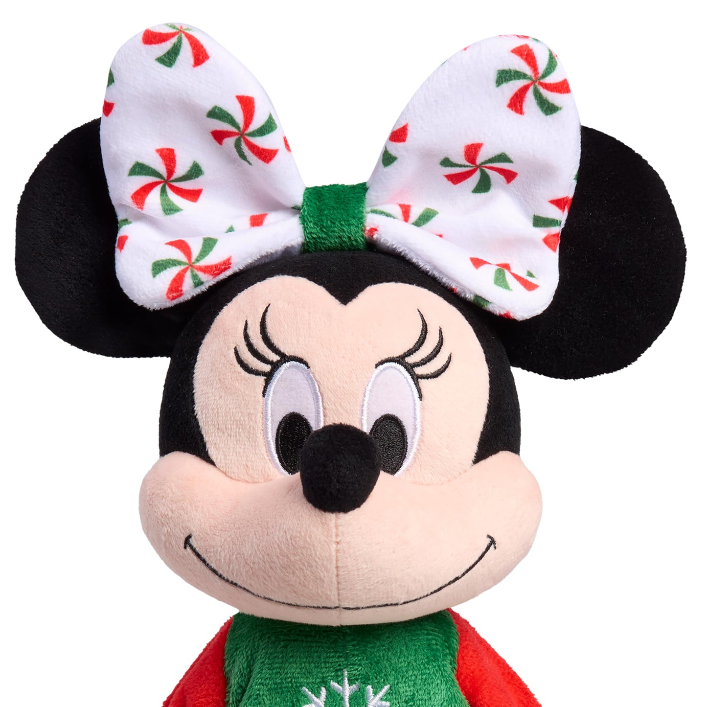 Disney Holiday Featurl Plush - Minnie, Kids Toys for Ages 3 Up, Gifts and Presents