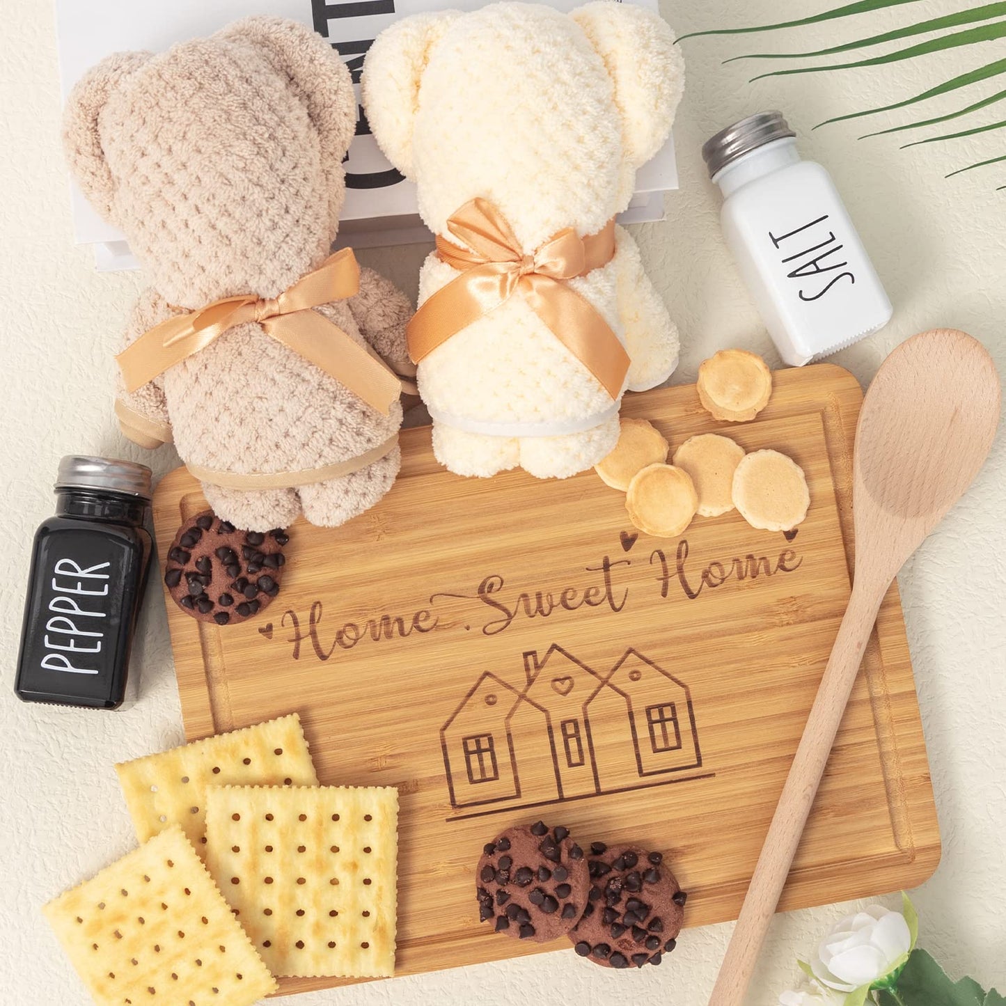 YLOVAN House Warming Gifts New Home (11 Piece Set), Unique Housewarming Baskets for Couples, Clients, Women, Men, Closing Gift for Home Buyers Realtors, Welcome First Apartment Essentials Ideas