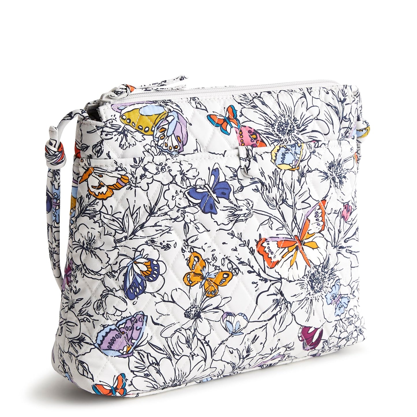 Vera Bradley Premium Cotton Original Hipster Crossbody, Wing + Bloom