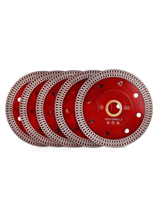 4 in Super Thin Dry Wet Diamond Porcelain Saw Blades Ceramic Cutting Disc Wheels for Cutting Tile Porcelain Granite Marbles(91-5PCS)……
