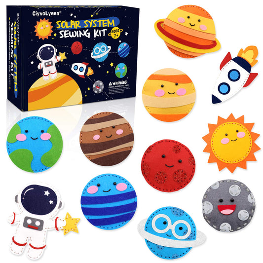 CiyvoLyeen Solar System Sewing Craft Kit