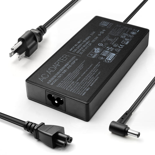 150W Charger for Asus AC Adapter A18-150P1A ADP-150CH B Asus Rog Strix G G531GT G731GT TUF Gaming F15-FX506HF F17-FX706LI A15-FA506IH FA506II A17-FA706II 20V 7.5A TUF Power Supply