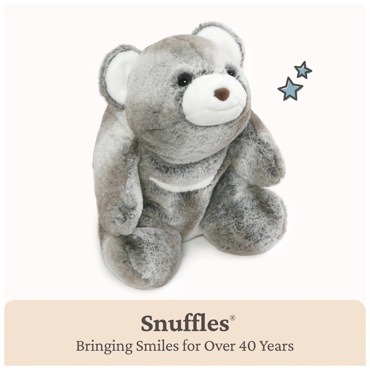 GUND Snuffles Two-Tone Plush Stuffed Bear, 13"