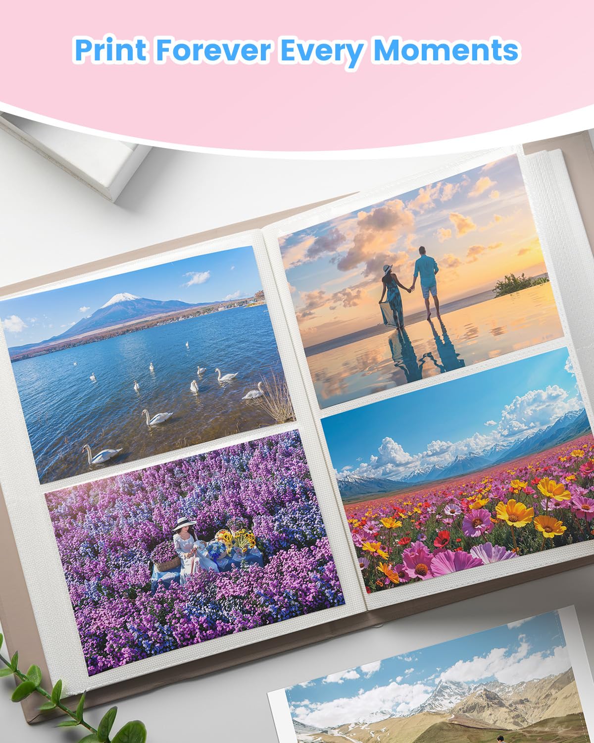 KP-108IN Color Ink and Paper Set Compatible with Canon Selphy CP1500 CP1300