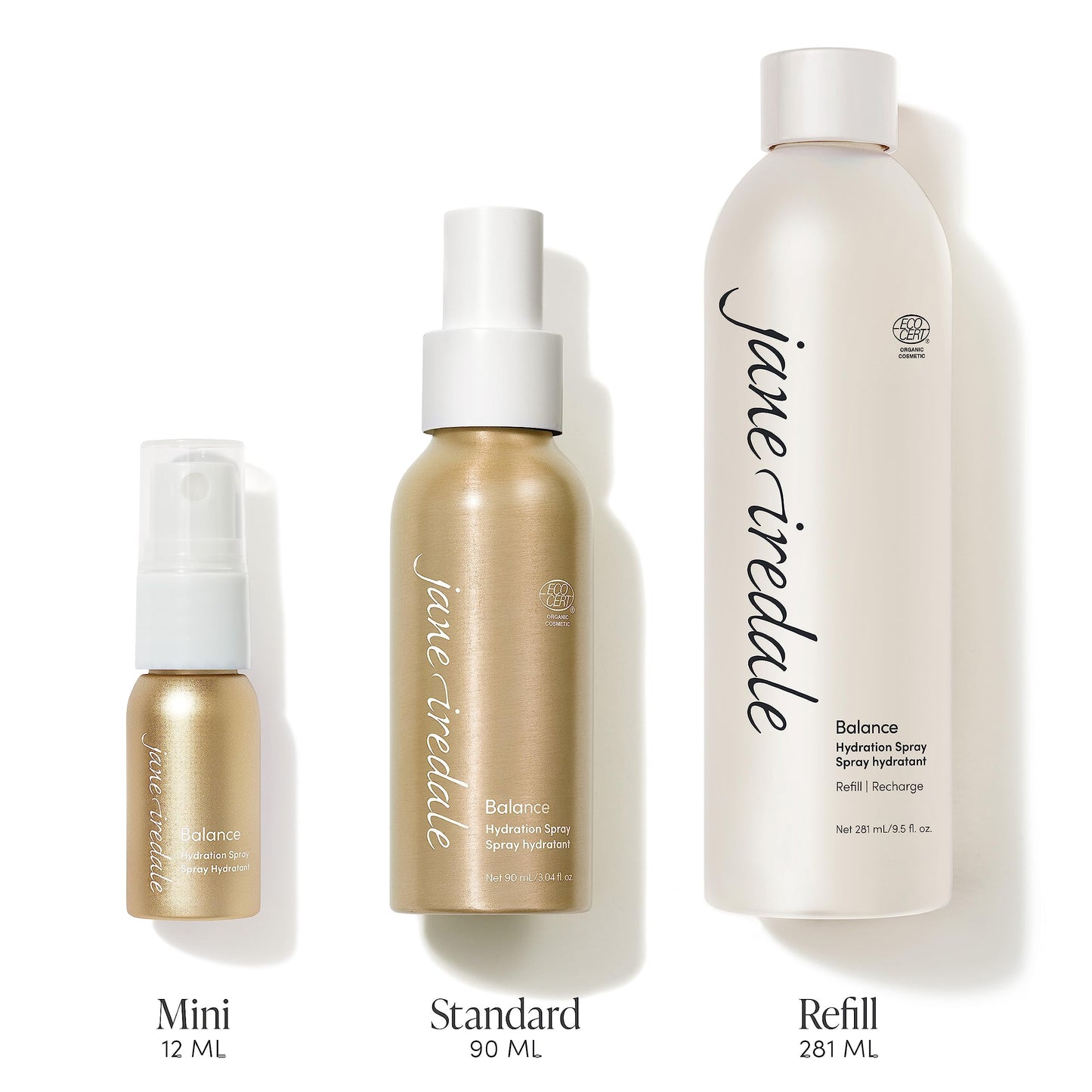 jane iredale Balance Hydration Spray Refill, 9.5 Fl Oz