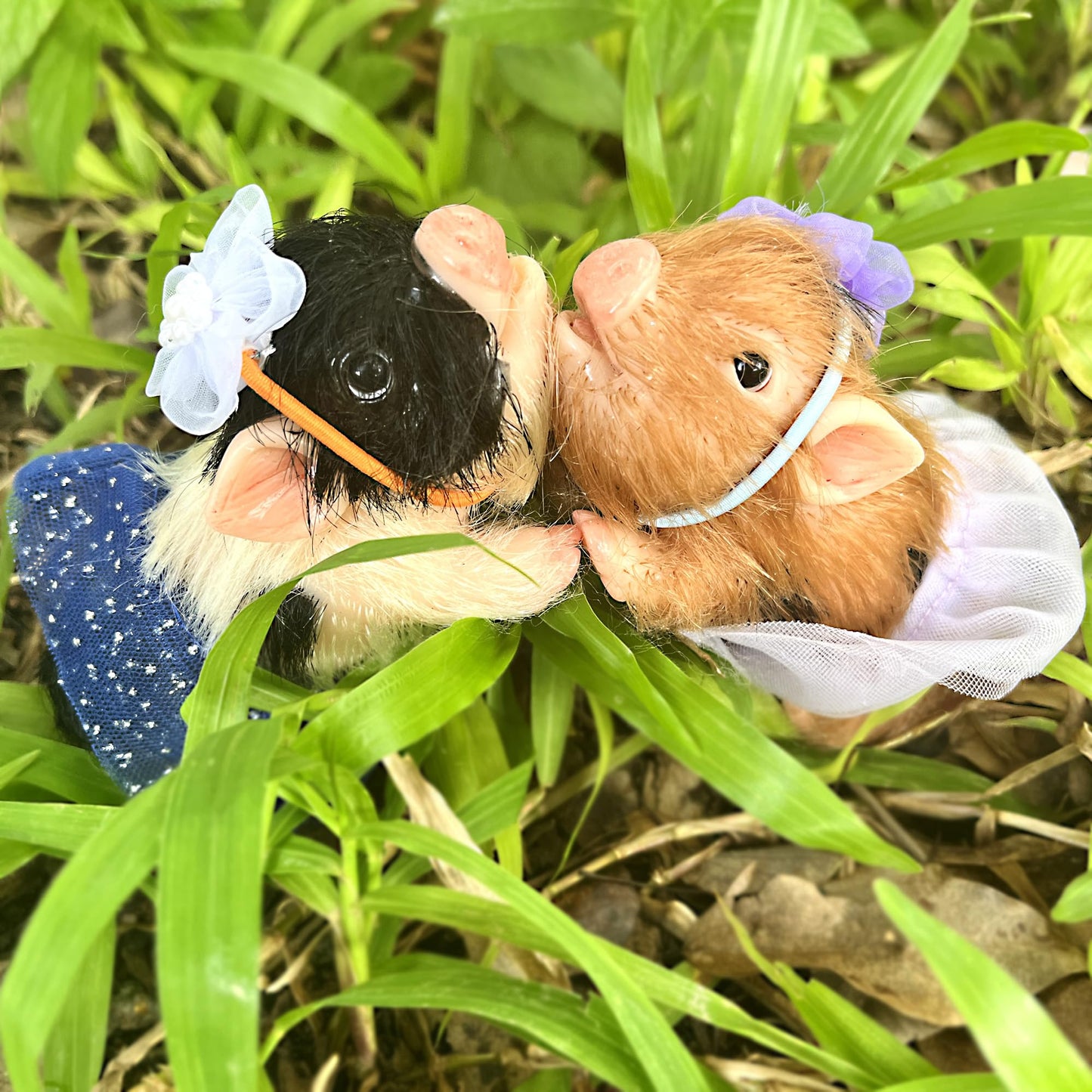 OtardDolls Reborn Piggy Dolls, 5 Inch Full Silicone Soft Lifelike Mini Pig Dolls Mini Realistic Newborn Cute Realistic Animals Pig Toy Gifts for Happy Birthday, Christmas