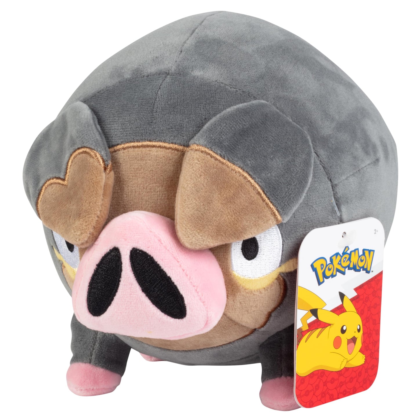 Pokemon 8" Lechonk Plush - Officially Licensed - Scarlet and Violet Figure - Authentic Quality Soft Stuffed Animal Toy - Great Gift for Kids, Boys, Girls - 2+